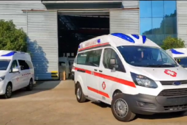 8臺(tái)福特V362監(jiān)護(hù)型負(fù)壓救護(hù)車 發(fā)往山東